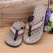 Load image into Gallery viewer, Summer Women Flip Flops Shoes Sandals Camouflage Outdoor Beach Shoes Slippers Daily Wear Casual Slippers Comfort Thong Style Flip Flops Sandals For Women With Arch Support For Comfortable Walk