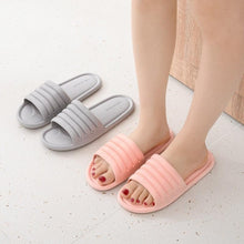 将图片加载到图库查看器,Summer Women Indoor Slippers Floor Flat Shoes Indoor Eva Flip Flops Non-Slip Bathroom Home Slippers Quick Drying Sandals EVA Anti-slip Open Toe Soft Slippers Shoes Pool Slippers