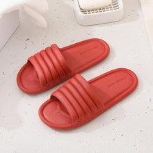 将图片加载到图库查看器,Summer Women Indoor Slippers Floor Flat Shoes Indoor Eva Flip Flops Non-Slip Bathroom Home Slippers Quick Drying Sandals EVA Anti-slip Open Toe Soft Slippers Shoes Pool Slippers