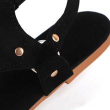 Load image into Gallery viewer, Summer Women's Sandals Fashion Fat Bottom Female Clip Toe Shoes Outdoor Beach Sandal Flat Sandal Ankle Strap Open Toe Breathable Summer Sandals Adjustable Buckle Strap Women Sandals