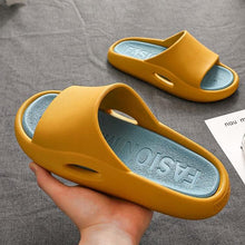 将图片加载到图库查看器,Summer Women Slippers Runway Shoes Outdoor Slides Men Flip Flops Thick Sole Non-slip Beach Pool Outdoor Slippers Anti-Slip Shower Spa Bath Pool Gym Slides Flip Flop Open Toe Comfortable Soft Sandals Casual Shoes