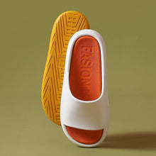将图片加载到图库查看器,Summer Women Slippers Runway Shoes Outdoor Slides Men Flip Flops Thick Sole Non-slip Beach Pool Outdoor Slippers Anti-Slip Shower Spa Bath Pool Gym Slides Flip Flop Open Toe Comfortable Soft Sandals Casual Shoes