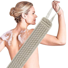 Load image into Gallery viewer, Suntee Exfoliating Back Scrubber and Exfoliating Sponge Pad