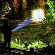 将图片加载到图库查看器,Super Bright ABS Strong Light Focusing Led Flashlight