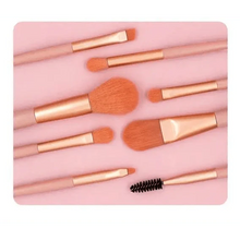 Load image into Gallery viewer, Super Luxury Quality Amazing 8Pcs Mini Travel Portable Soft Makeup Brushes Set Cosmetic Powder Eye Shadow Foundation Blush Blending Beauty Make Up Brush Tool