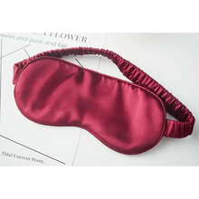 Load image into Gallery viewer, Super Smooth Mulberry Silk Sleep Eye Mask & Blindfold With Elastic Strap Travel Eye Patch Soft Nap Eye Patch Eye Cover Eyeshade for Night Sleeping Mask For Women