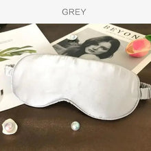Load image into Gallery viewer, Super Smooth Mulberry Silk Sleep Eye Mask & Blindfold With Elastic Strap Travel Eye Patch Soft Nap Eye Patch Eye Cover Eyeshade for Night Sleeping Mask For Women