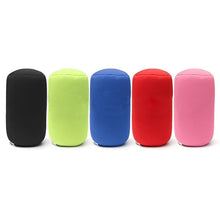 将图片加载到图库查看器,Super soft Head Pillow Case Micro Mini Microbead Back Cushion Pillow Roll Pillow Head Convenient Travel Pillow Microbead Bolster Tube Pillow Smooth Cool Touch Fabric Neck or Back Support Pillow Hypoallergenic Bed Decoration