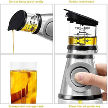 Load image into Gallery viewer, Superior Glass Oil and Vinegar Dispenser