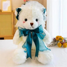 Load image into Gallery viewer, Superior Quality Cute Teddy Bear With Dress Plush Doll Stuffed Animals Kids Toys Room Decor, Christmas,VE Valentine Gifts
