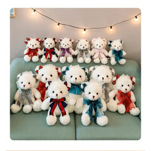 Load image into Gallery viewer, Superior Quality Cute Teddy Bear With Dress Plush Doll Stuffed Animals Kids Toys Room Decor, Christmas,VE Valentine Gifts