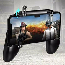 Load image into Gallery viewer, Sustainable Black Joystick Trigger Gamepad Controller Compatible With Smartphone Mobile Cellphone Portable Holder Quality Gaming Pads