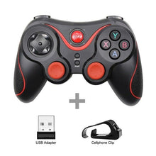 Load image into Gallery viewer, Sustainable White Wireless Joystick Gamepad PC Game Controller Support Bluetooth BT3.0 Compatible With Mobile Phone Tablet Wireless Controller Game Controller Gamepad Joystick Compatible With Slim 360 PC Windows 7 8 10 (White)