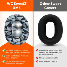 将图片加载到图库查看器,Sony WH-1000XM5 Earpad Sweat Covers - WC SweatZ
