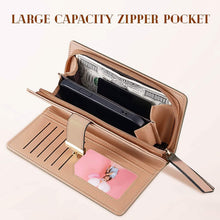 将图片加载到图库查看器,Sweet Cute Women's Long Leaf Bifold Wallet