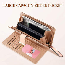 将图片加载到图库查看器,Sweet Cute Women's Long Leaf Bifold Wallet