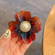 Load image into Gallery viewer, Sweet Flower Shape Hair Clips for Women Girls Hair Claw Chic Barrettes Claw Crab Hairpins Styling Bohemia Hair Jaw Clamps Medium Thick Hair Women