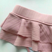 Load image into Gallery viewer, Swimsuit Women Ruffle Bikini Summer Two Pieces Solid Pink Swimwear Push Up Bather Suit Women Charming Color Tummy Control Swimwear Plus Size Swim Dress Swimsuit Two Piece Bathing Suits
