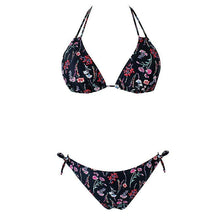 将图片加载到图库查看器,Swimwear Woman Swimsuit Bikini New Push Up Bikini Set Bathing Suit Women's Bikini Swimsuits Floral Printed Bathing Suits For Women 2 Piece Bikini Women Floral Print Beachwear Two Piece Suit