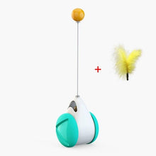 将图片加载到图库查看器,Swing Toys for Cats Kitten Interactive Balance Car Cat Chasing Toy With Catnip Funny Pet Products Indoor Cats Chaser Toys with Feather Catnip Ball Balanced Exercise Wheel Toy for Cats Chasing Hunting Playing