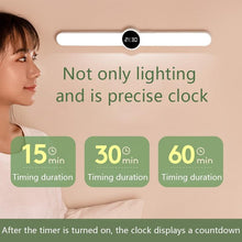 Load image into Gallery viewer, Table Lamp Table Clock USB Lamp Magnetic Led Desk Lamp Study Office Light Rechargeable Bedroom Bedside Children Lamp Decorative Table Lamp Cute Study Lamps for Bedroom Décor