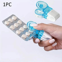 Load image into Gallery viewer, Tablet Pills Blister Pack Opener Tool Dispenser