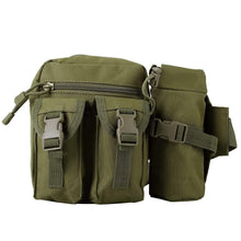 Load image into Gallery viewer, Tactical Waist Bag Utility Pouch Belt Bag with Water Bottle Pouch