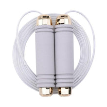 将图片加载到图库查看器,Tangle-Free Rapid Speed Jumping Rope Cable With Ball Bearings Steel Skipping Rope Adjustable Rapid Speed Jumping Ropes Cable Foam Handles Steel Jump Ropes For Gym Fitness Home Exercise