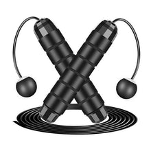 将图片加载到图库查看器,Tangle-Free Rapid Speed Jumping Rope Cable With Ball Bearings Steel Skipping Rope Adjustable Rapid Speed Jumping Ropes Cable Foam Handles Steel Jump Ropes For Gym Fitness Home Exercise