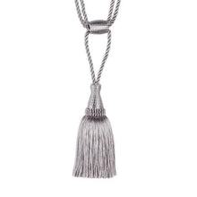 Load image into Gallery viewer, Tassels Curtain Tieback Gold Hanging Ball Braid Rope Holdback Window Drape Room Accessories Curtains Holder Buckle Strap European Style High-Grade Curtains Tieback Rope Tassel Holdbacks