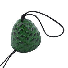 将图片加载到图库查看器,Temple Bell Pendant Lucky Wind Chimes Japanese Lucky Feng Shui Small Wind Chime Sound Clapper Home Garden Outdoor Decor Gift Cast Iron Outdoor For Good Luck Home Garden Patio Hanging Decoration Gift