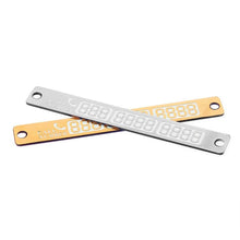Load image into Gallery viewer, Temporary Car Parking Card Telephone Number Card Notification Car Phone Holder with Car Temporary Parking Phone Numbers Card, Universal Car Dashboard Windscreen Phone Stand Bracket Night Light Sucker Plate Car Styling Phone Number Card
