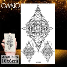 Load image into Gallery viewer, Temporary Tattoos Seahorse Dolphin Sticker Watercolor Custom Body Tattoo For Children Women