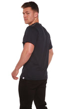 Load image into Gallery viewer, Men's Bamboo Viscose/Organic Cotton Short Sleeve Contrast Stitch T-Shirt