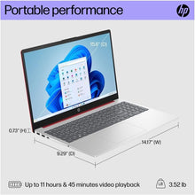 Load image into Gallery viewer, HP Laptop 15-FD + Intel Pentium + 16GB RAM / 128GB SSD โ 15.6" Display