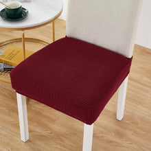 Load image into Gallery viewer, Thick solid seat Covers elastic For Wedding Dining Room Office Banquet housse de chaise chair cover Thicken Dining Room Chair Covers Seat Protector Super Fit Slipcover Stretch Removable Washable Soft Fabric for Home Hotel Dining Room Ceremony