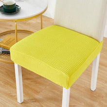 Load image into Gallery viewer, Thick solid seat Covers elastic For Wedding Dining Room Office Banquet housse de chaise chair cover Thicken Dining Room Chair Covers Seat Protector Super Fit Slipcover Stretch Removable Washable Soft Fabric for Home Hotel Dining Room Ceremony