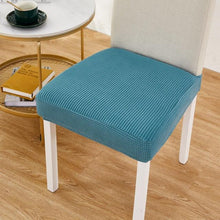 Load image into Gallery viewer, Thick solid seat Covers elastic For Wedding Dining Room Office Banquet housse de chaise chair cover Thicken Dining Room Chair Covers Seat Protector Super Fit Slipcover Stretch Removable Washable Soft Fabric for Home Hotel Dining Room Ceremony