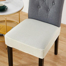 Load image into Gallery viewer, Thick solid seat Covers elastic For Wedding Dining Room Office Banquet housse de chaise chair cover Thicken Dining Room Chair Covers Seat Protector Super Fit Slipcover Stretch Removable Washable Soft Fabric for Home Hotel Dining Room Ceremony