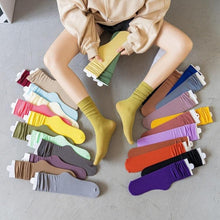 Load image into Gallery viewer, Thin Socks 31 Solid Colors Second Generation Premium Quality Socks From Breathable Cotton Classic Summer Spring Canvas Shoes Footwear Cute Unisex Socks For Men And Women