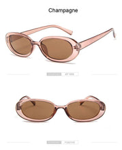 Load image into Gallery viewer, Tiny Small 90s Sunglasses Women Polarized Retro Oval Shape Sunglasses For Woman Designer Sun Glasses For Female Elegant Small Frame Cool Vintage
