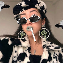 Load image into Gallery viewer, Tiny Small 90s Sunglasses Women Polarized Retro Oval Shape Sunglasses For Woman Designer Sun Glasses For Female Elegant Small Frame Cool Vintage