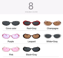 Load image into Gallery viewer, Tiny Small 90s Sunglasses Women Polarized Retro Oval Shape Sunglasses For Woman Designer Sun Glasses For Female Elegant Small Frame Cool Vintage