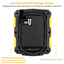 Load image into Gallery viewer, Tire Inflator 12V DC 120W 150PSI with LCD Electric Air Compressor