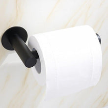 Load image into Gallery viewer, Toilet Wall Mount Toilet Paper Holder Stainless Steel Bathroom Kitchen Roll Paper Accessory Tissue Towel Accessories Holders Modern Paper Roll Holder Wall Mount Tissue Roll Rack For Bathroom