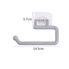 Load image into Gallery viewer, Toilet Wall Mount Toilet Paper Holder Stainless Steel Bathroom Kitchen Roll Paper Accessory Tissue Towel Accessories Holders Modern Paper Roll Holder Wall Mount Tissue Roll Rack