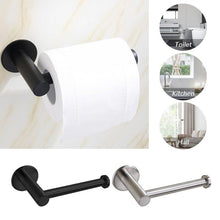 将图片加载到图库查看器,Toilet Wall Mount Toilet Paper Holder Stainless Steel Bathroom Kitchen Roll Paper Accessory Tissue Towel Accessories Holders Tissue Roll Holders Dispenser And Hangers Wall Mounted For Bathroom Kitchen Stainless Steel