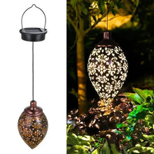 Load image into Gallery viewer, Tomshine Solar Lantern LED Moroccan Garden Lights Metal Lamp Waterproof