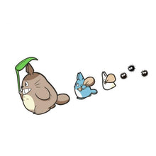 Load image into Gallery viewer, Tonari No Totoro Car Stickers Styling Car Stickers Styling Anime Comics Auto Window Decals Vinyl Windshield Accessories Auto Bumper Funny Cartoon Decal Stickers For Car 18cm*9cm