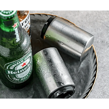 将图片加载到图库查看器,Automatic Beer Bottle Opener Magnet Beer Opener Stainless Steel Push Down Opener Wine Beer Soda Cap Opener Kitchen Accessories